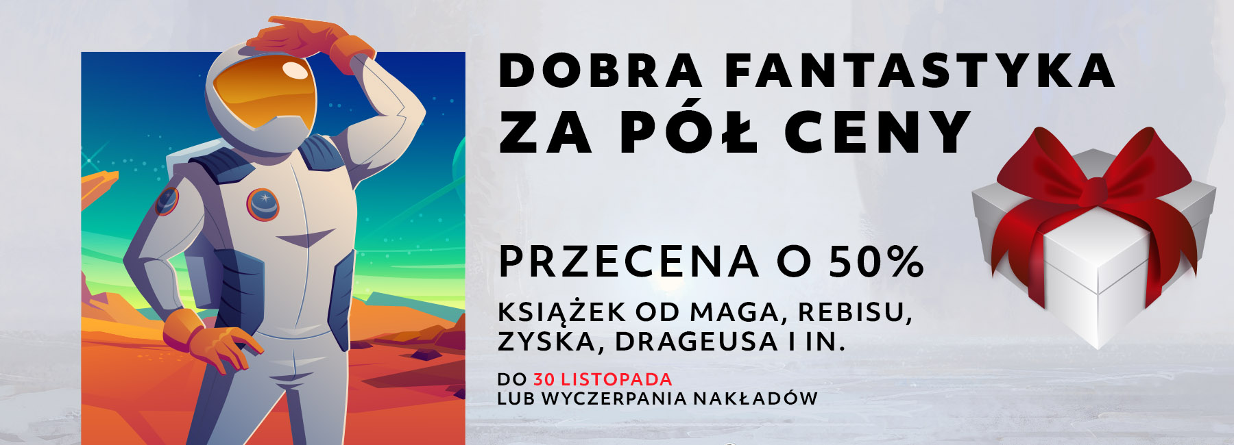 Książki za PÓŁ CENY na esefie