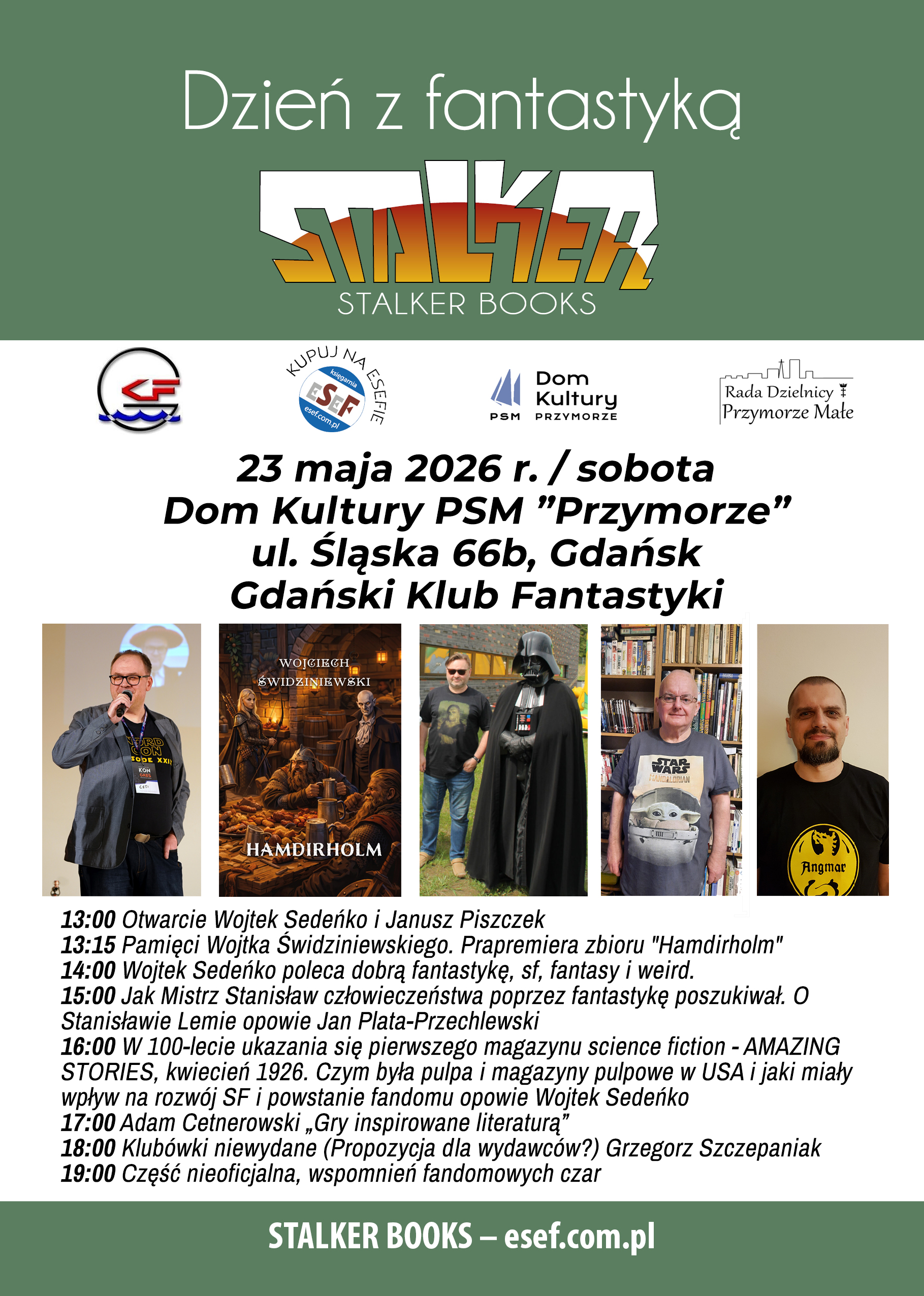 Esef i Stalker Books w Gdańsku