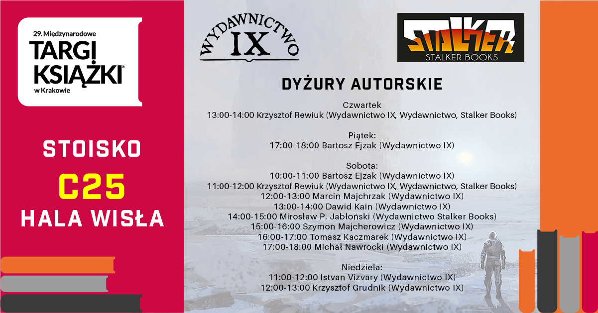 Jedziemy na Targi Książki w Krakowie